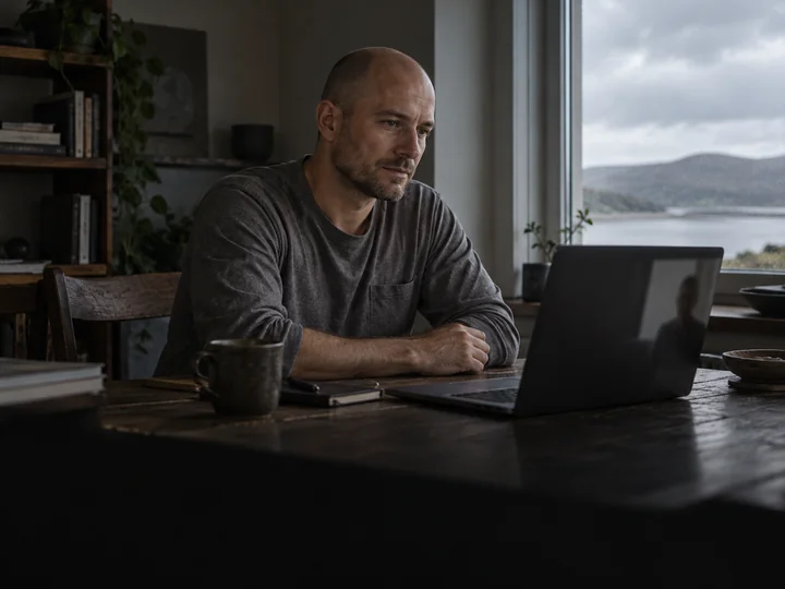 Father in a personal online conversation